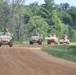 'Red Arrow' convoy for Wisconsin National Guard’s 2023 eXportable Combat Training Capability exercise at Fort McCoy