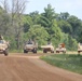 'Red Arrow' convoy for Wisconsin National Guard’s 2023 eXportable Combat Training Capability exercise at Fort McCoy