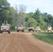 'Red Arrow' convoy for Wisconsin National Guard’s 2023 eXportable Combat Training Capability exercise at Fort McCoy