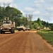 'Red Arrow' convoy for Wisconsin National Guard’s 2023 eXportable Combat Training Capability exercise at Fort McCoy