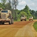 'Red Arrow' convoy for Wisconsin National Guard’s 2023 eXportable Combat Training Capability exercise at Fort McCoy