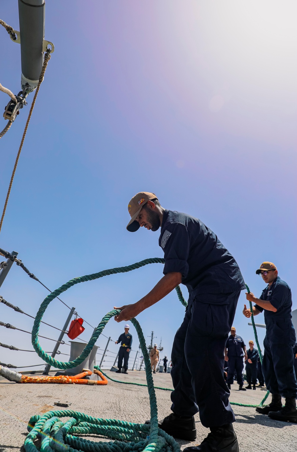 USS Paul Ignatius Departs Rota, Spain