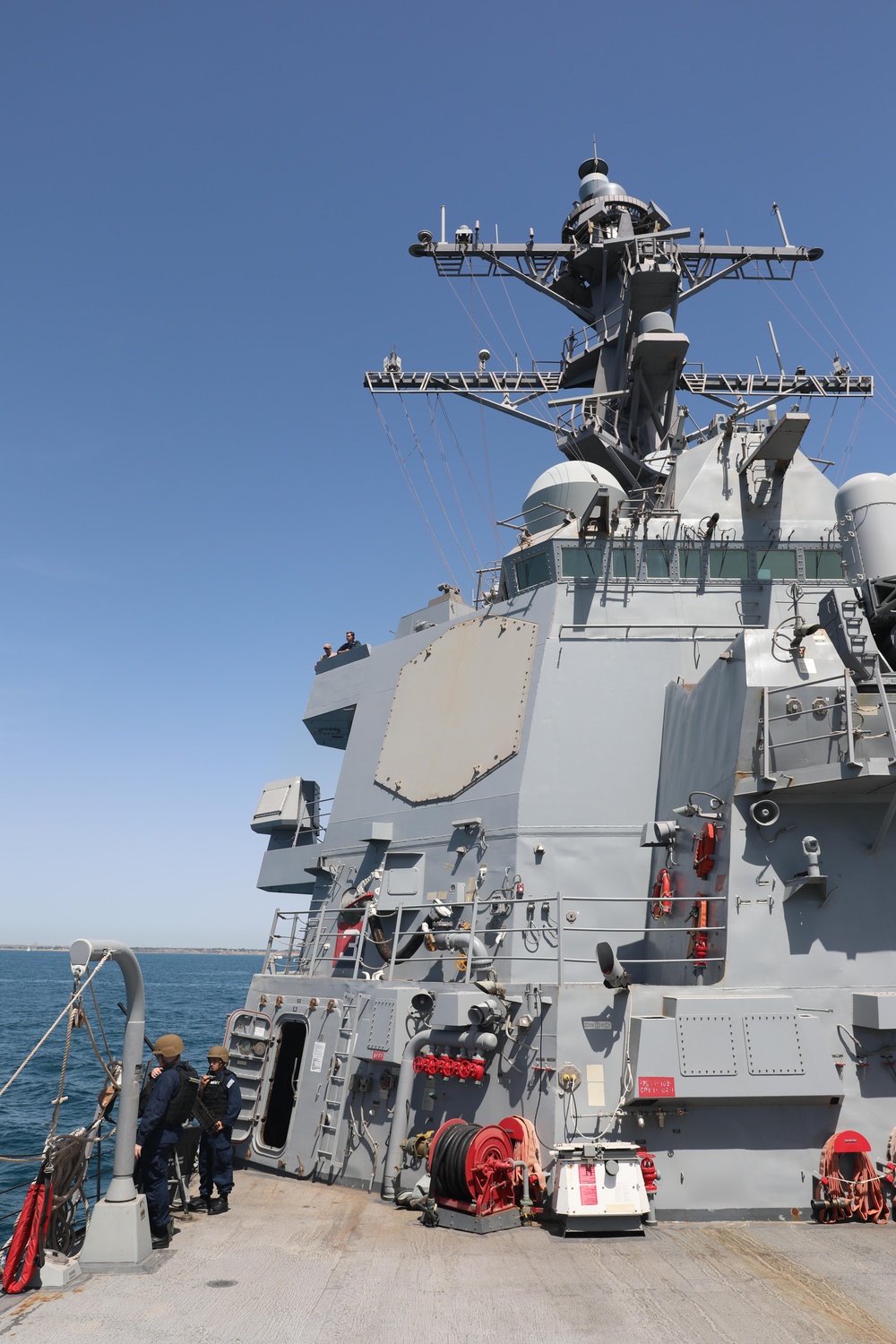 USS Paul Ignatius Departs Rota, Spain