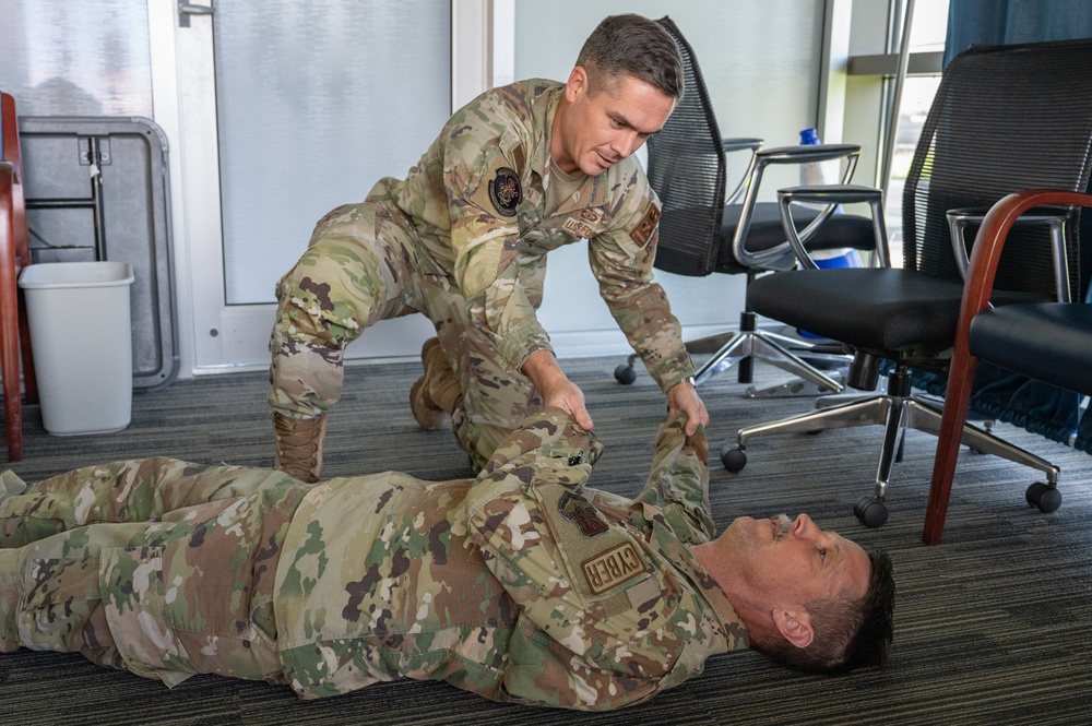 How an Airman's timely intervention saved lives after a car crash