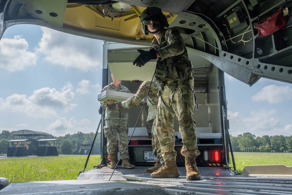 101st Airborne Division 81st Birthday Cake Delivery