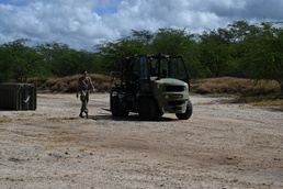 Airmen from Maryland Air National Guard train on active duty base in Hawaii