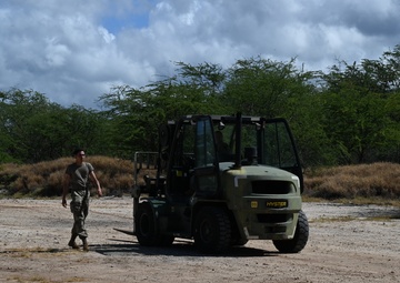 Airmen from Maryland Air National Guard train on active duty base in Hawaii