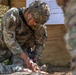 Staff Sgt. Juan Parada checks for a pulse