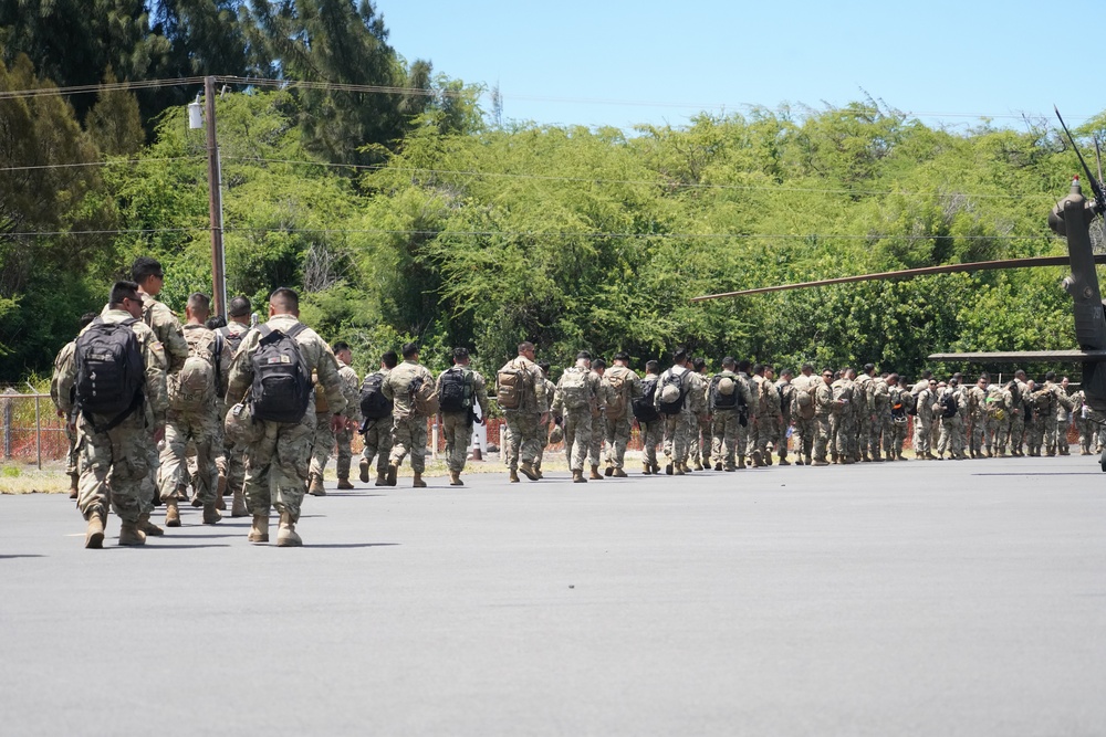 Hawaii National Guard sends more Guardsmen to support Maui Wildfire response