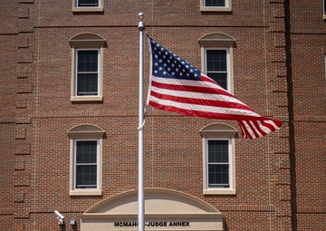 MSAU building dedication ceremony in honor of MSGs Cpl. Charles McMahon Jr. and Lance Cpl. Darwin L. Judge