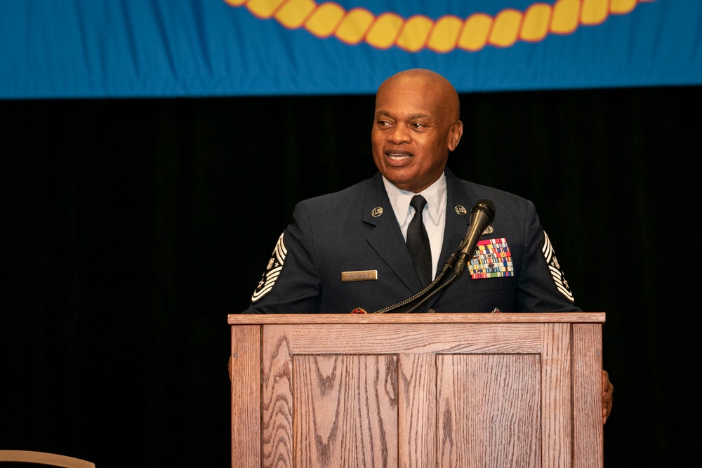 52nd Annual National Conference of the Enlisted Association of the United States: Leaders address the crowd