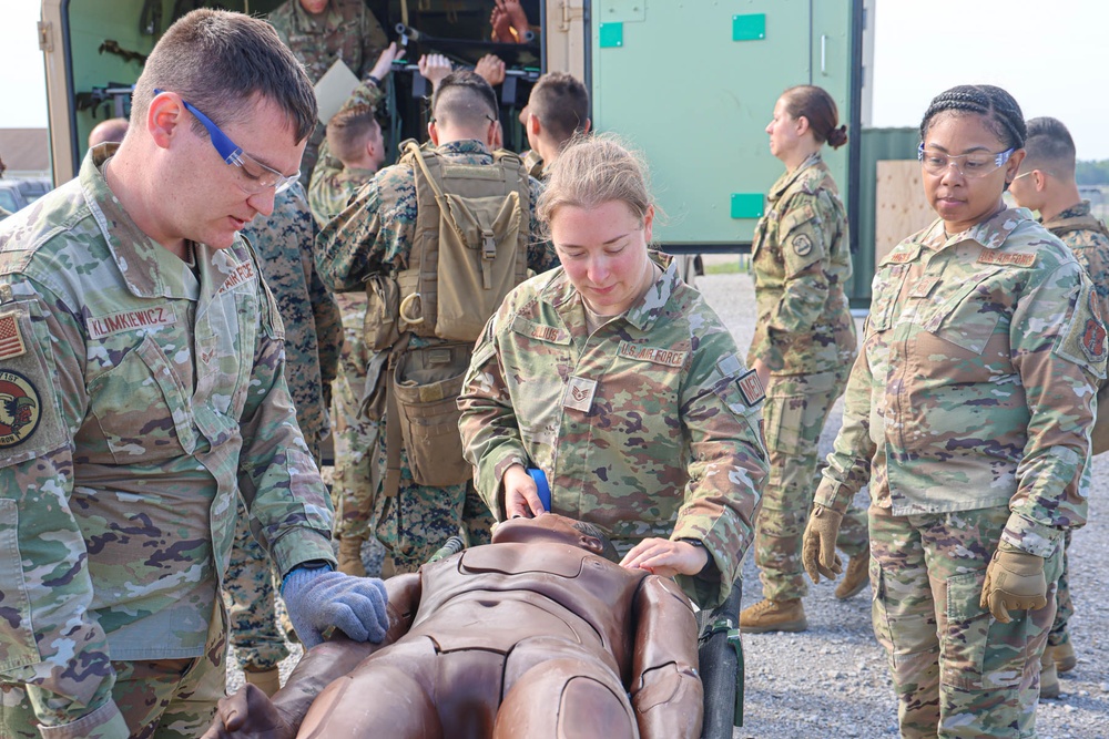 Joint medical training event