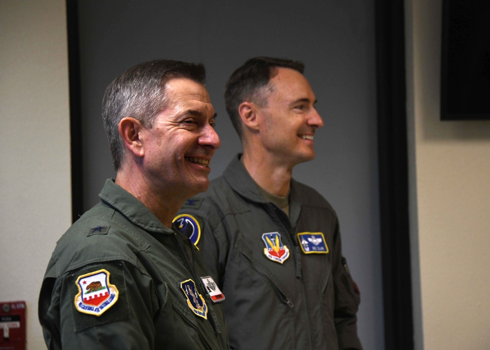 Brig. Gen. Butow visits 144th FW