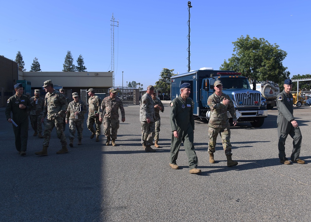 Brig. Gen. Butow visits 144th FW