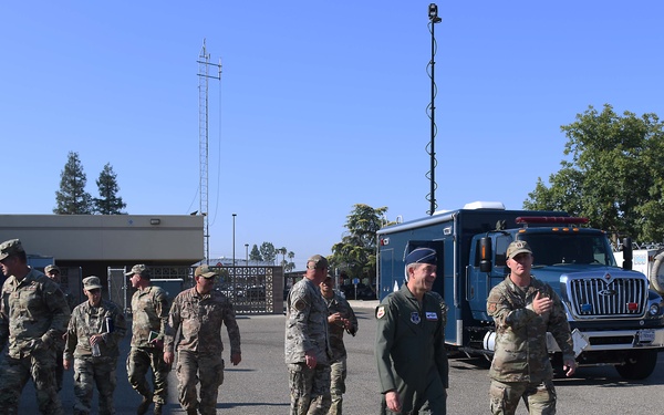 Brig. Gen. Butow visits 144th FW