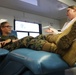 U.S. Marines Participate in a Mobile Blood Drive