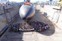 Pearl Harbor Naval Shipyard completes USS Tucson availability
