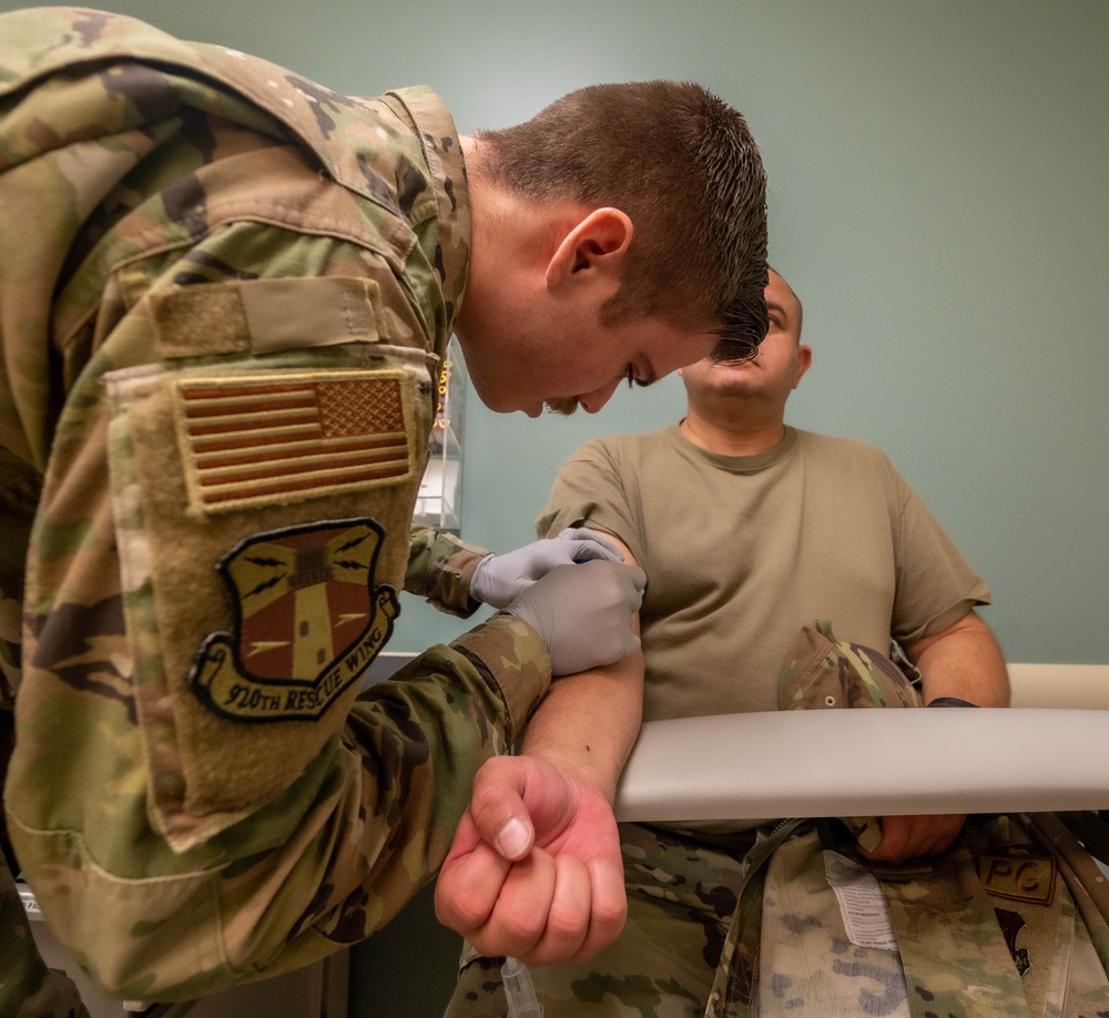 920th Aeromedical Staging Squadron Airmen ensure medical readiness for worldwide operations