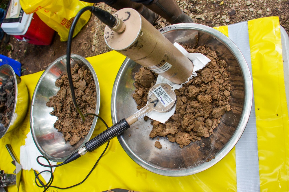 FUSRAP soil sampling near Cold Water Creek