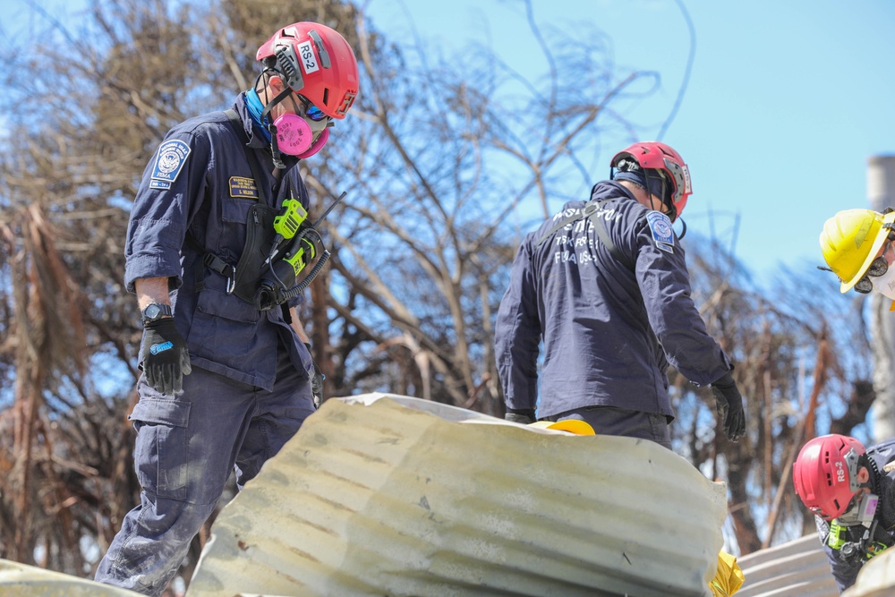 JTF-50 elements engaged in search, recovery, response after Maui wildfires