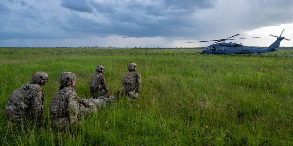 Security Forces Pave Hawk familiarization training