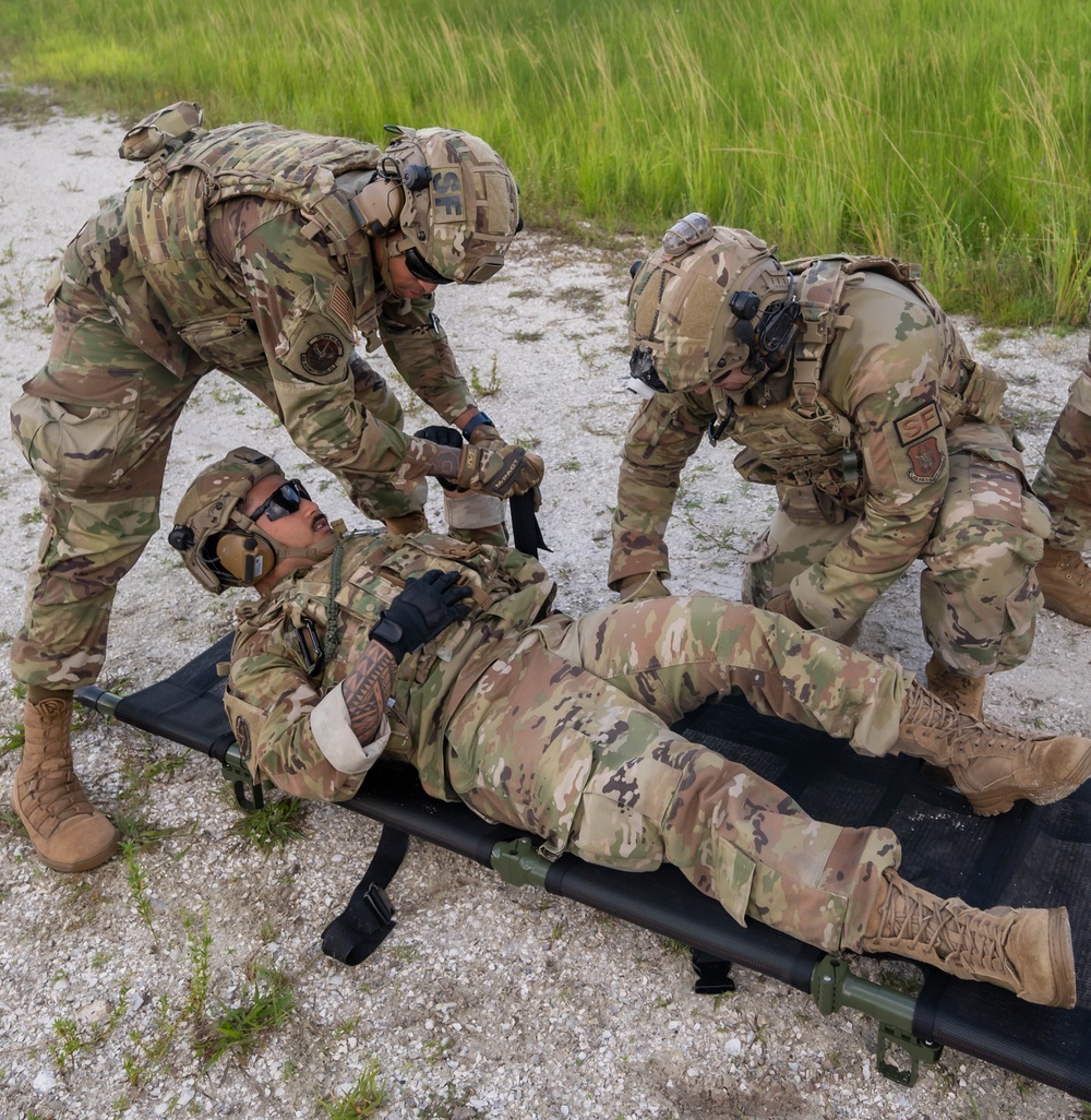 Security Forces Pave Hawk familiarization training