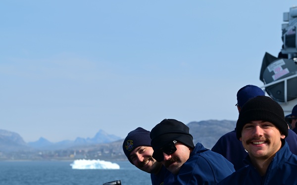U.S. Coast Guard Cutter Forward (WMEC 911) arrives in Nuuk, Greenland