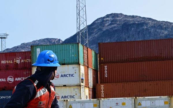 U.S. Coast Guard Cutter Forward (WMEC 911) arrives in Nuuk, Greenland