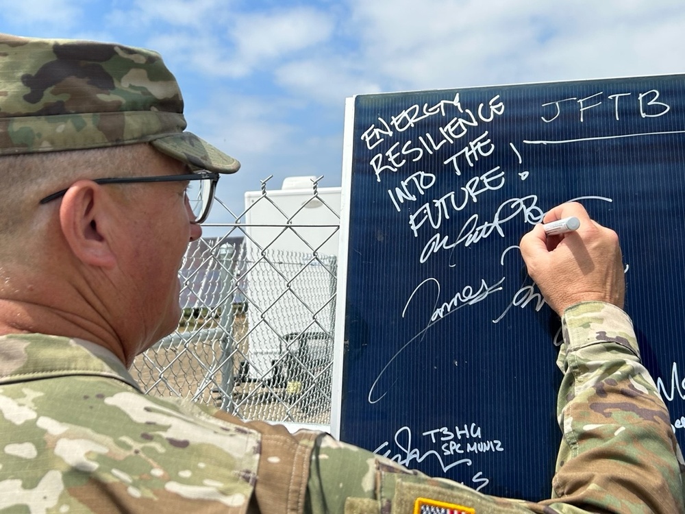Energizing Resilience: Cal Guard's Joint Forces Training Base tip of the spear with Solar-Powered Microgrid