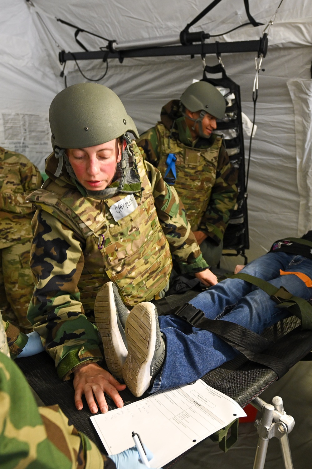 Exercise Patriot Medic sharpens chemical attack response