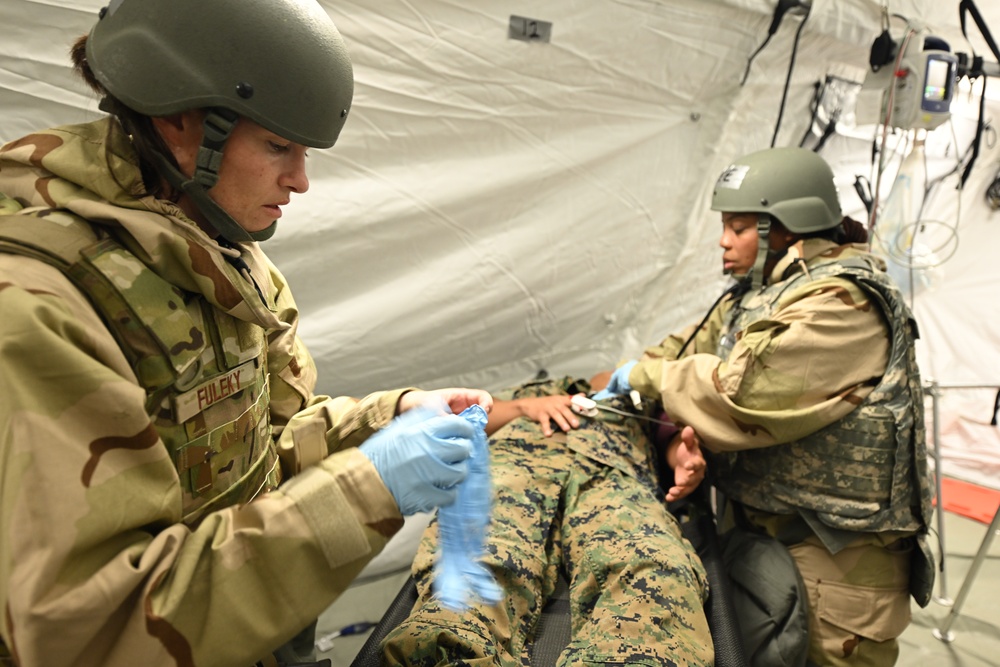 Exercise Patriot Medic sharpens chemical attack response