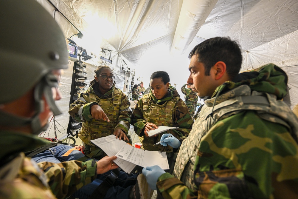 Exercise Patriot Medic sharpens chemical attack response