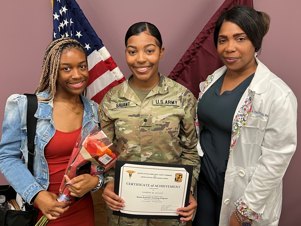 BJACH hosts summer clinical rotation for Army Nurse Corps Cadet