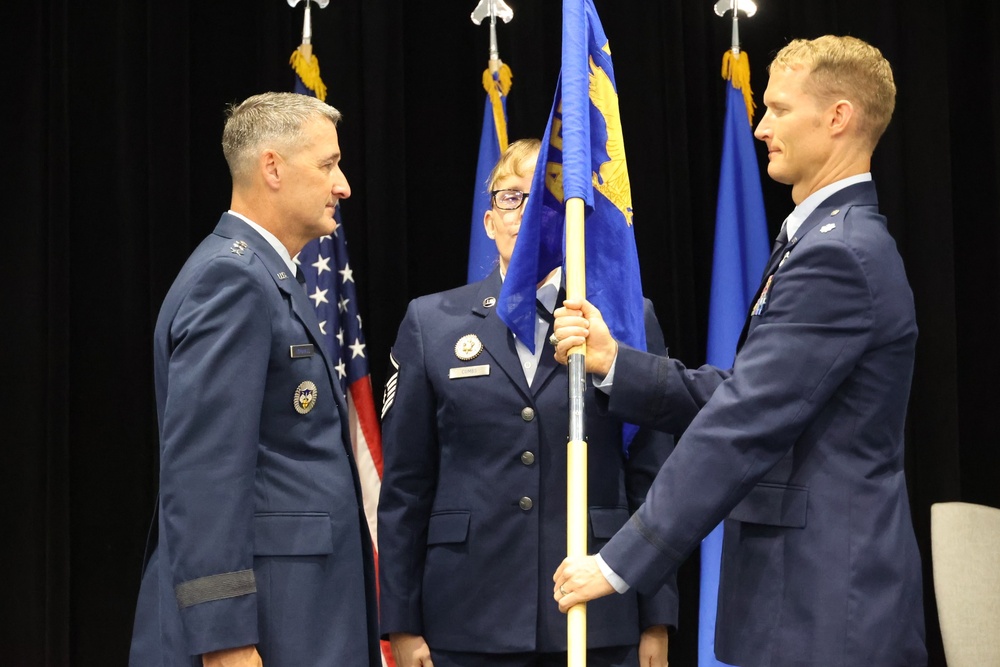 The Air Force Rescue Coordination Center holds change of command