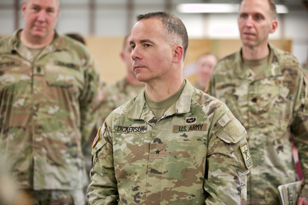 Army Reserve leaders visit 336th Expeditionary Military Intelligence Brigade