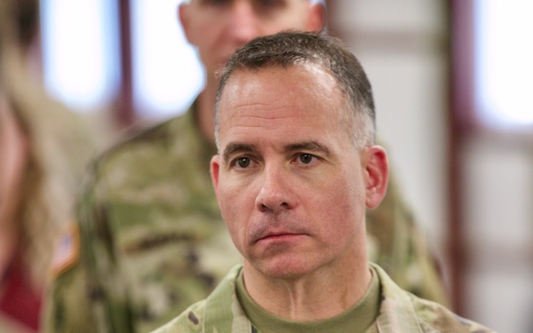 Army Reserve leaders visit 336th Expeditionary Military Intelligence Brigade