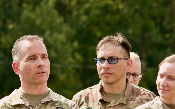 Army Reserve leaders visit 336th Expeditionary Military Intelligence Brigade