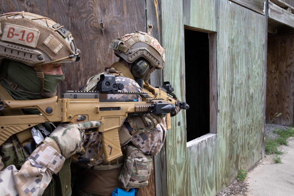 Latvian Special Forces Conduct Urban Warfare Training During NS23