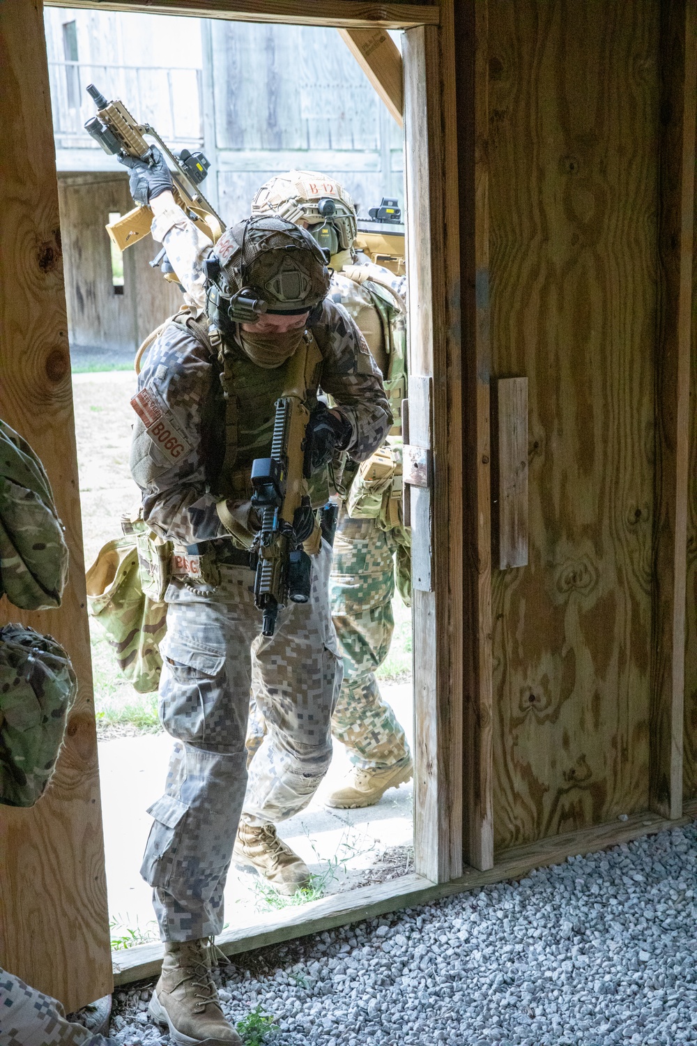 Latvian Special Forces Conduct Urban Warfare Training During NS23