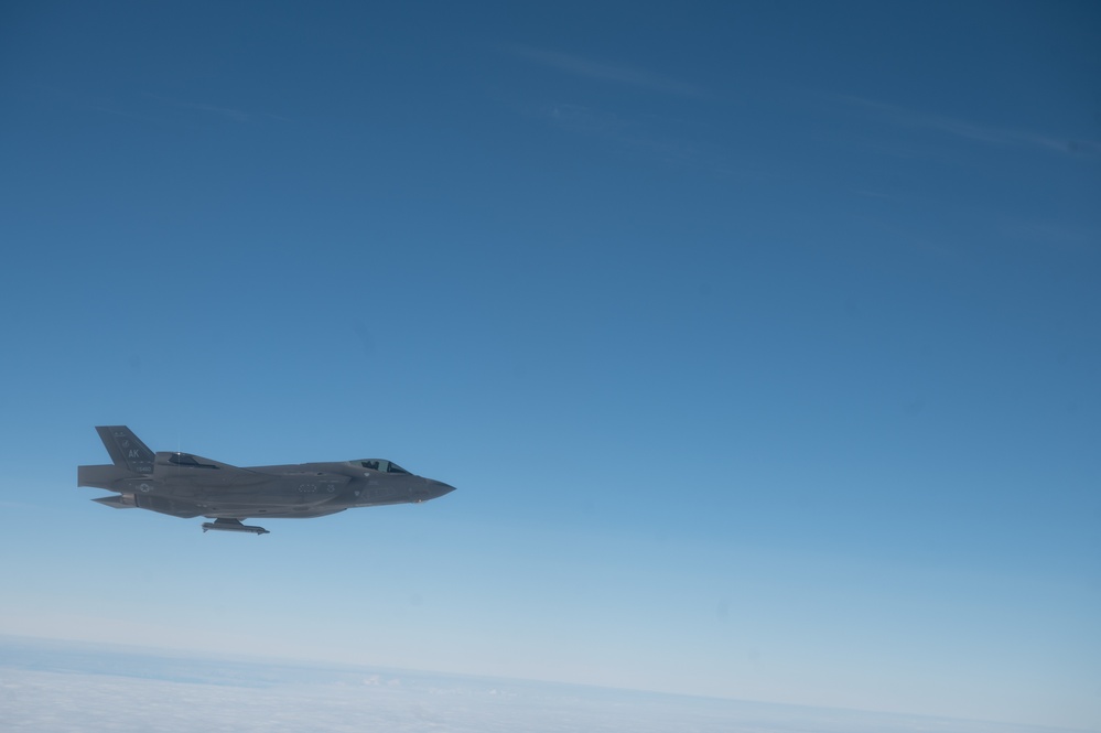 Red Flag-Alaska 23-3 Exercise - Refueling fighters during essential realistic combat training