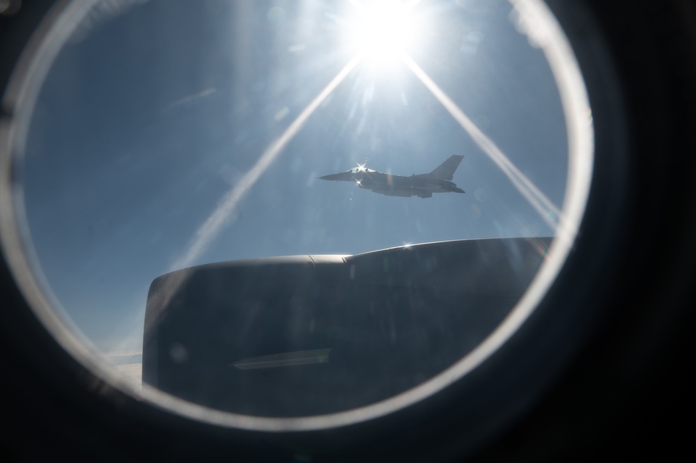 Red Flag-Alaska 23-3 Exercise - Refueling fighters during essential realistic combat training