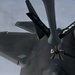 KC-135 refuels F-22 over Alaska