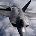 KC-135 refuels F-22 over Alaska