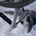 KC-135 refuels F-22 over Alaska