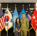 Promotion Ceremony for AUS army LTC Bret Hartely to COL