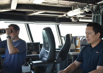 Military Sealift Command’s USNS Millinocket aids vessel in distress