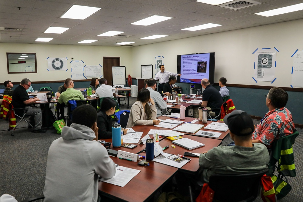 JTF-RH Personnel Attend FEMA Incident Command Structure Course