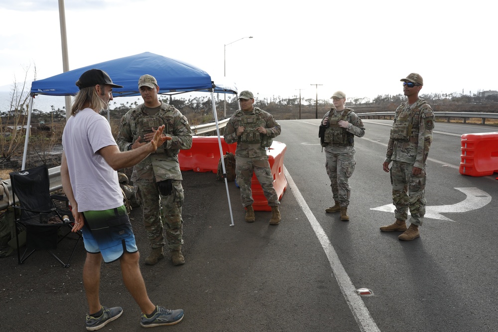 JTF-50 mobilizes to support Maui