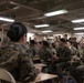 Sgt. Maj. Peoples speaks to 31st MEU NCOs