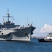 U.S. 7th Fleet flagship USS Blue Ridge (LCC 19) returns to Fleet Activities Yokosuka, Aug. 17, after a patrol in the Indo-Pacific region